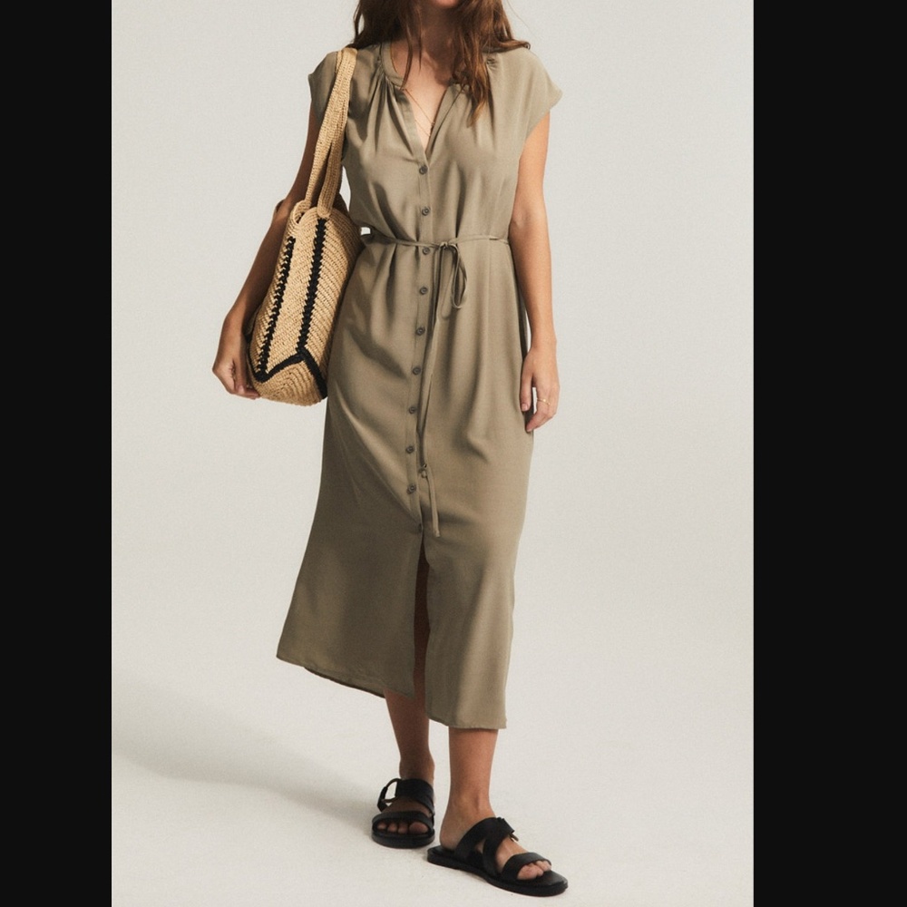 Berthie Graziella dress Khaki green - size US 8